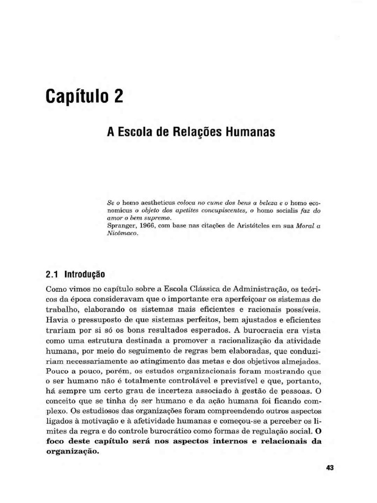 Cap. 2 e 3 - Prestes Motta | PDF
