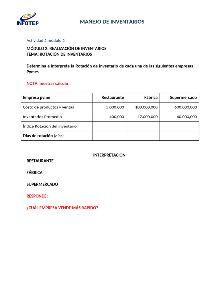Actividad 2, Modulo 2 | PDF