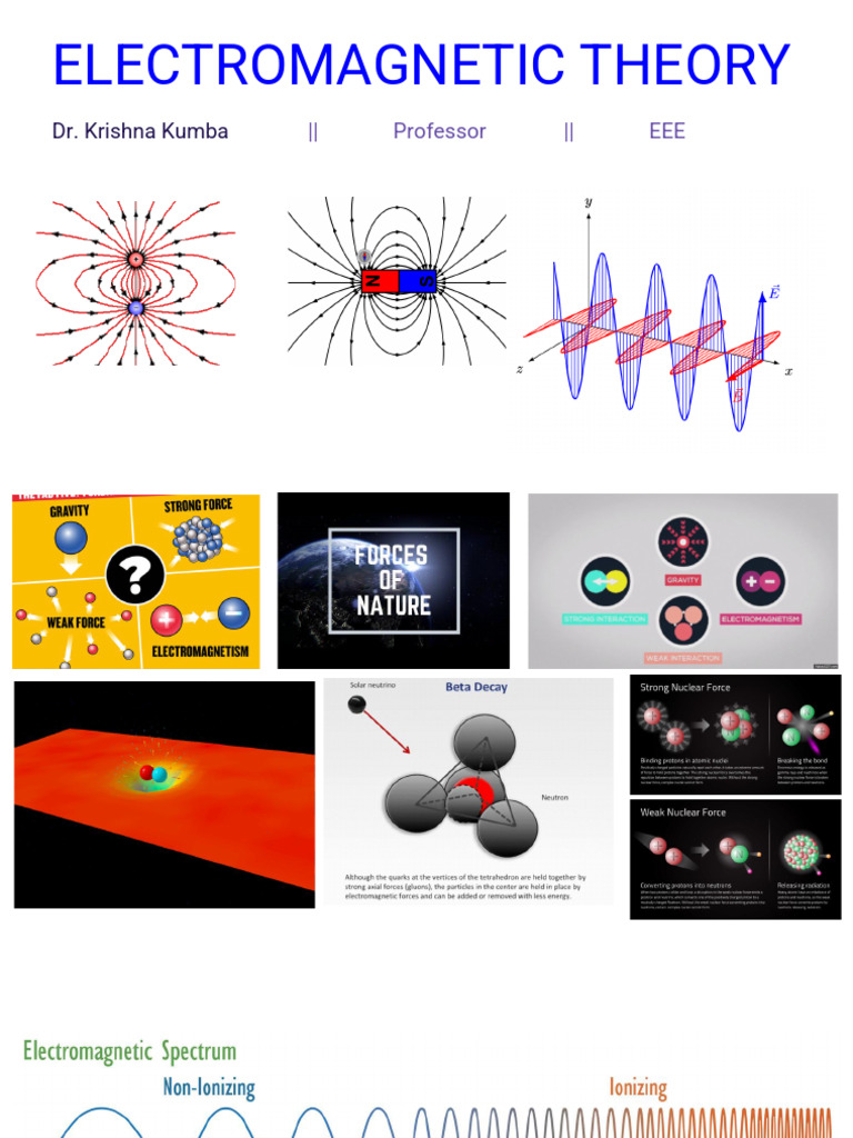 Electromagnetic Theory Overview | PDF | Euclidean Vector | Coordinate ...