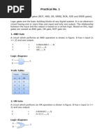 Logic Gates: Diagrams & Truth Tables | PDF | Logic Gate | Central ...