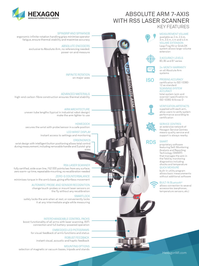 Absolute Arm 7-Axis Overview | PDF | Image Scanner | Computer Engineering