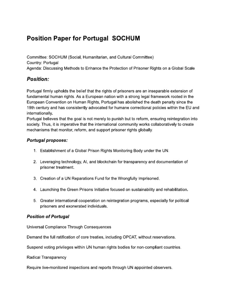 Position Paper | PDF