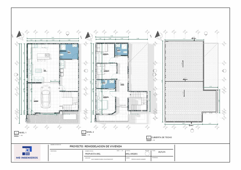 Planta Arq Vivienda | PDF