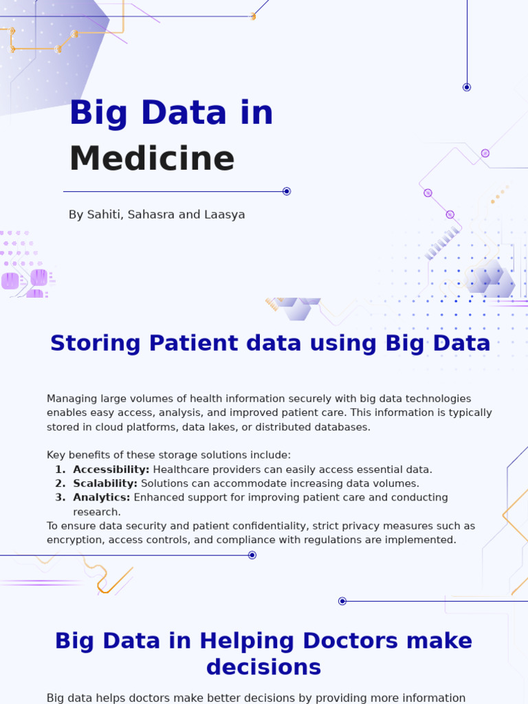 Big Data's Impact on Healthcare | PDF | Big Data | Data