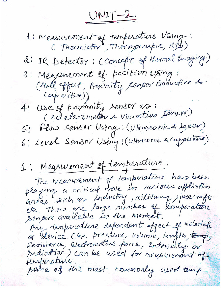 Unit 2 Notes (Koe034) | PDF
