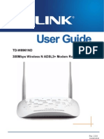 Td-w8961nd v2 User Guide