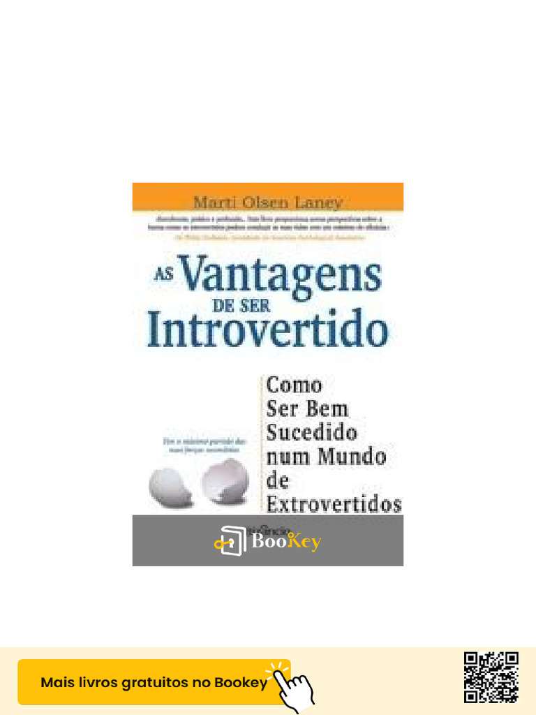 Vantagens da Introversão e Como Prosperar | PDF | Extroversão e ...