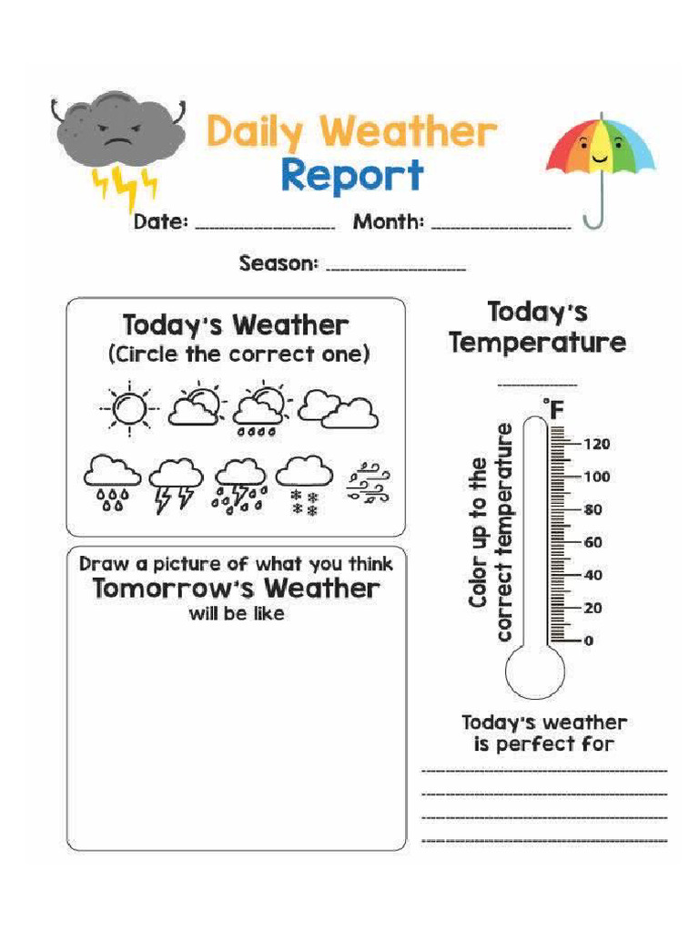 Weather Report | PDF