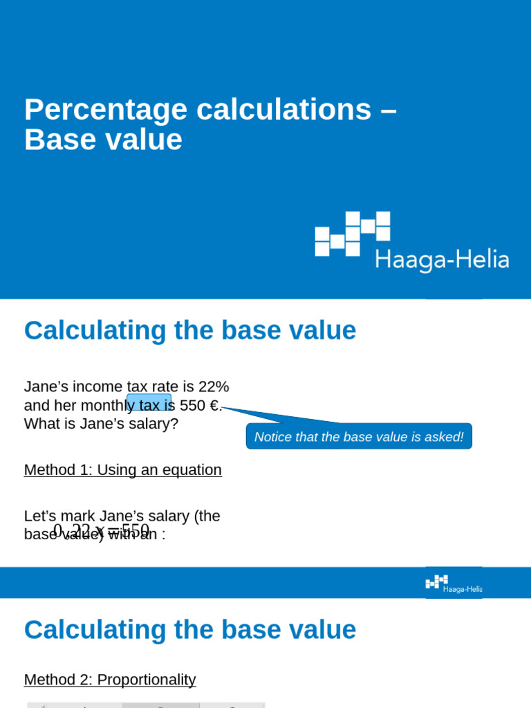 Base Value | PDF