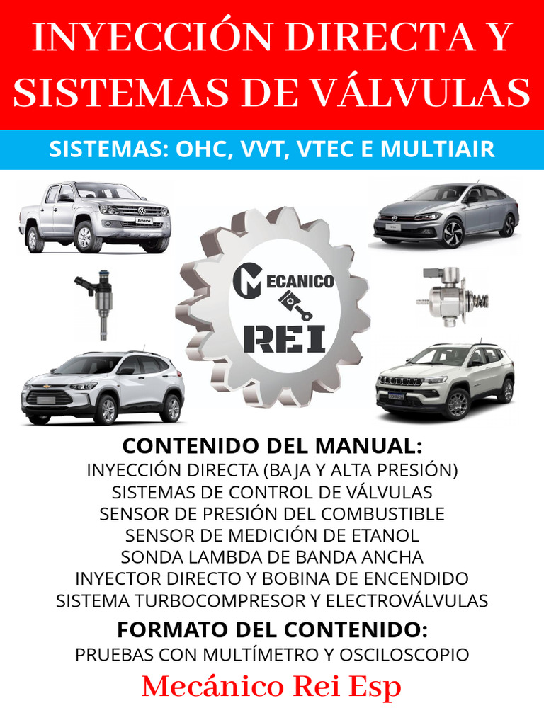 Inyección Directa y Válvulas Automotrices | PDF | Inyección de ...