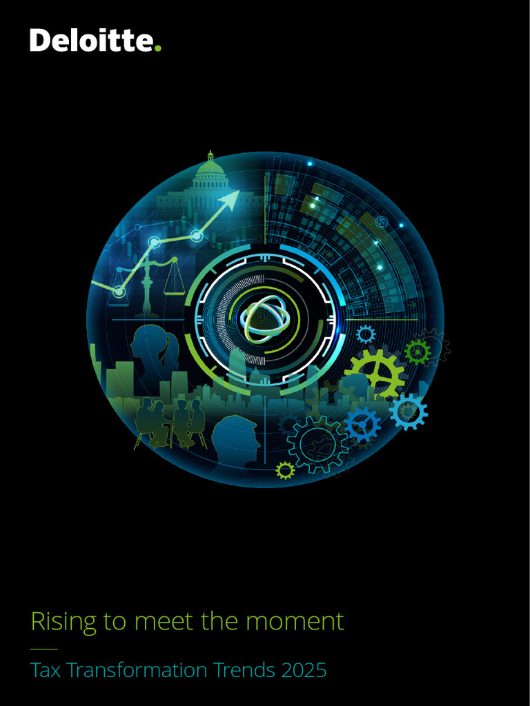 Deloitte Tax Transformation Trends 2025 | PDF | Outsourcing | Taxes
