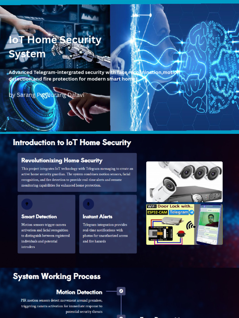 IoT Home Security System Advanced Telegram-Integrated Security With ...