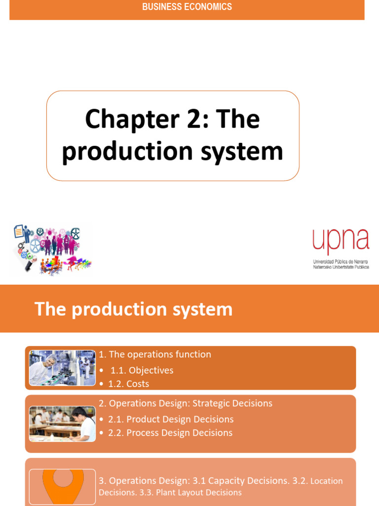 Operations Management in Business Economics | PDF | Production Function ...