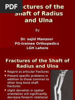 Download Fractures of the Shaft of Radius and Ulna by drakkashmiri SN9312300 doc pdf