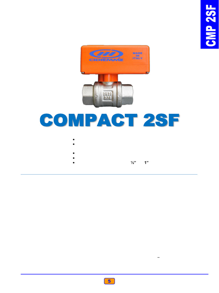 Catalogo ESP Compact 2SF | PDF | Termostato | Solenoide