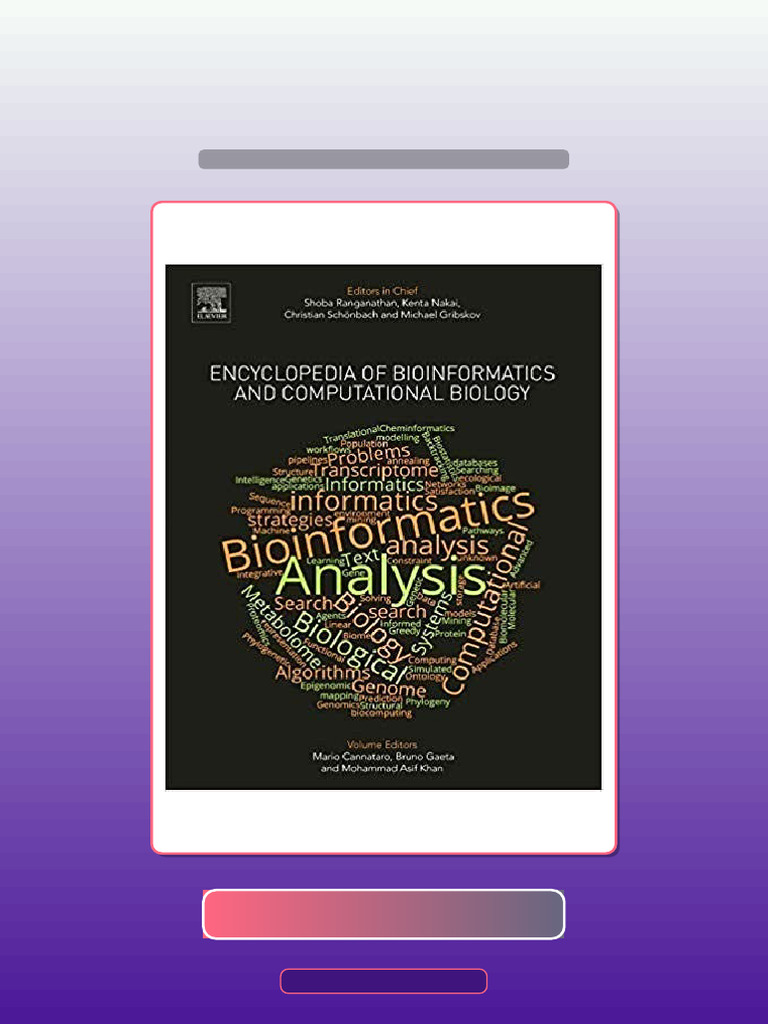 Encyclopedia of Bioinformatics and Computational Biology ABC of ...