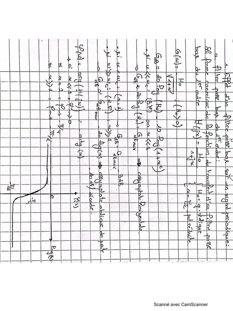 3-Filtre Passe Bas Cours | PDF