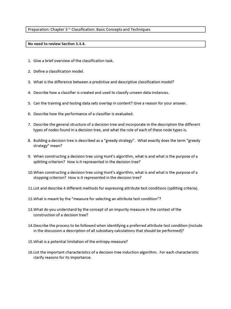 Chapter 3 Part 1 Guiding Questions | PDF