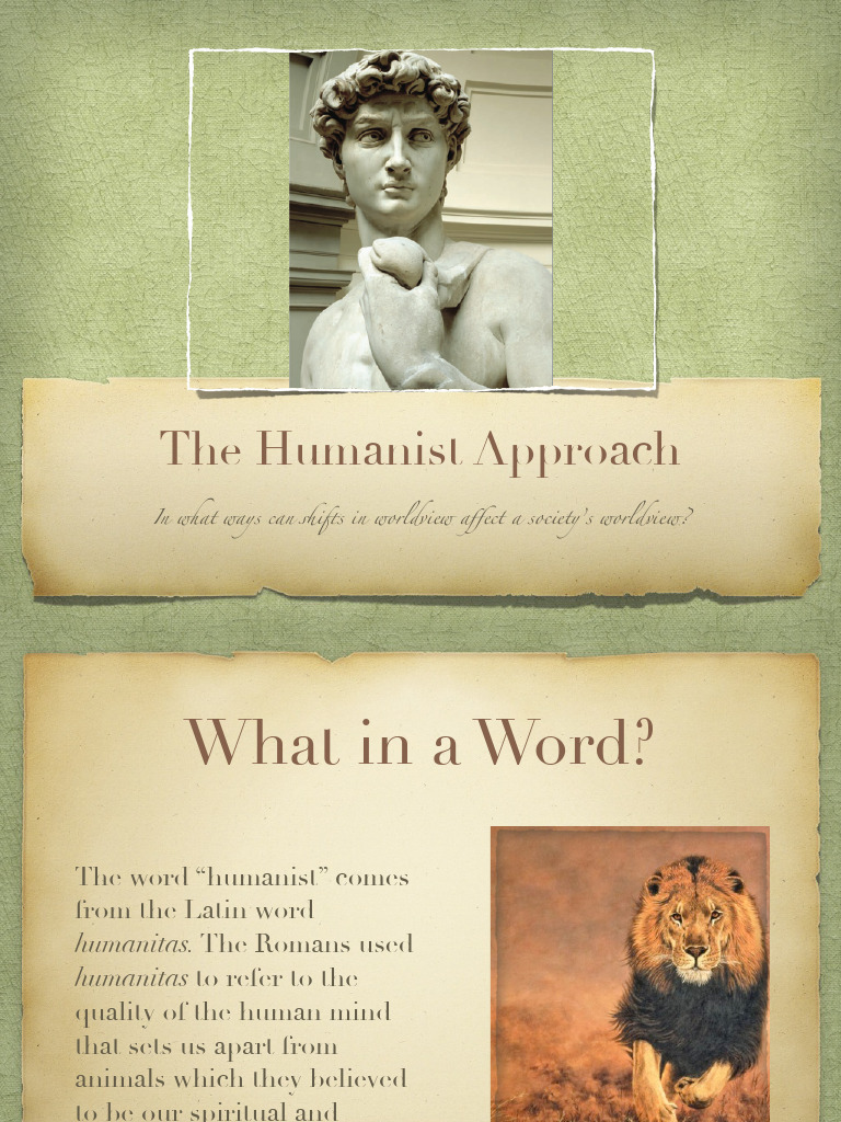 Chapter 3 the Humanist Approach_1 (002) | PDF | Humanism | Renaissance