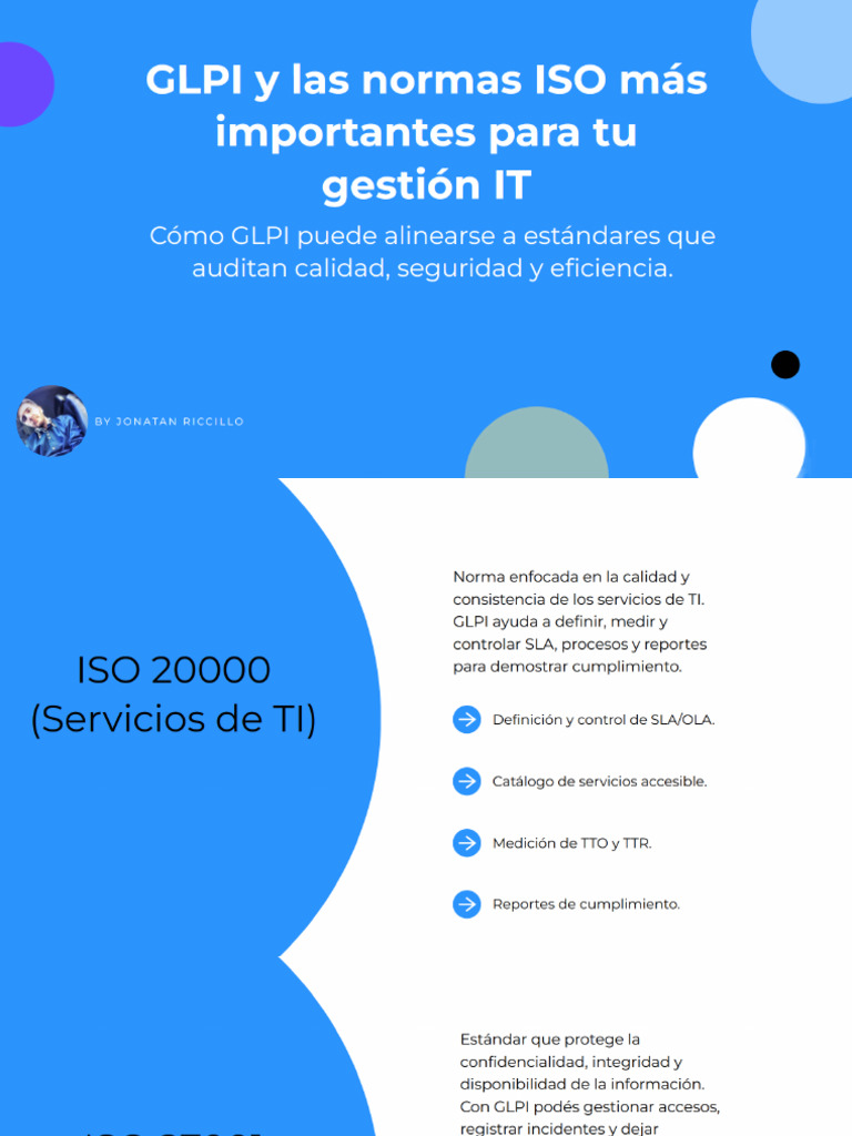 Norma ISO 20000 en La Gestión de Servicios de | PDF