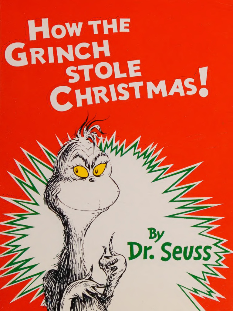 How The Grinch LOST Christmas - DR Seuss | PDF | Dr. Seuss | Christmas