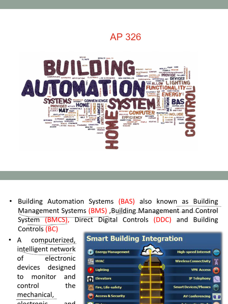 Building Automation Systems Overview | PDF | Building Automation ...