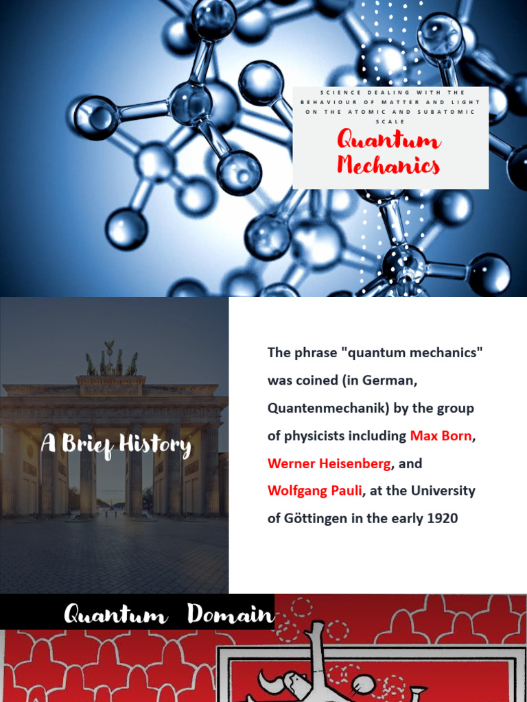 Brief History of Quantum Mechanics | PDF