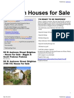 Brighton Houses For Sale