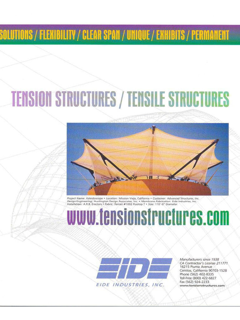 Tension Structure | PDF