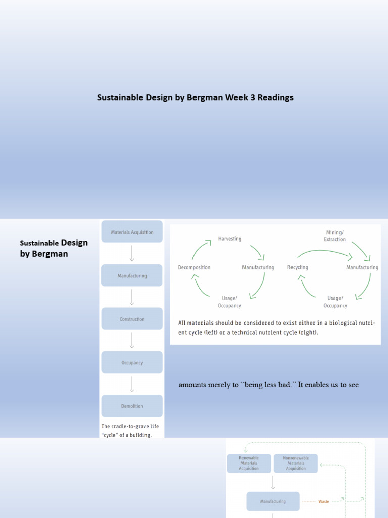 Sustainable Design Concepts and Practices | PDF | Sustainability ...