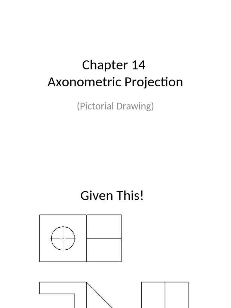 Axonometric Projection Techniques Guide | PDF | Ellipse | Geometry