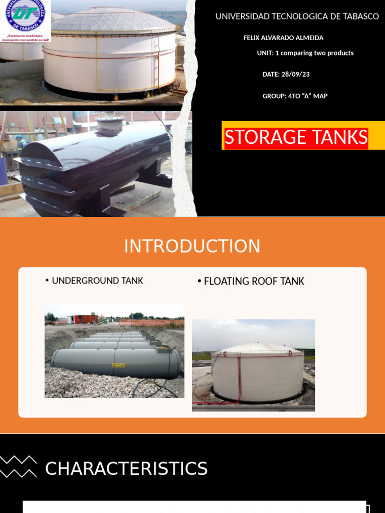 Storage Tanks | PDF