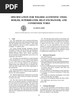 SA-214 Specification for Steel Tubes | PDF | Heat Treating | Physical ...