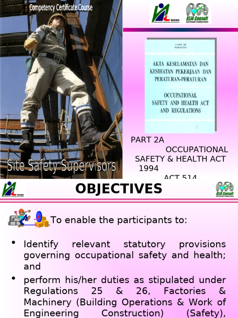 OSHA 1994: Safety & Health Regulations | PDF | Occupational Safety And ...