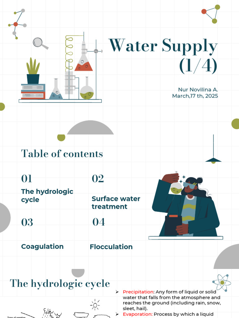 Water Treatment: Coagulation & Flocculation | PDF | Chemistry ...