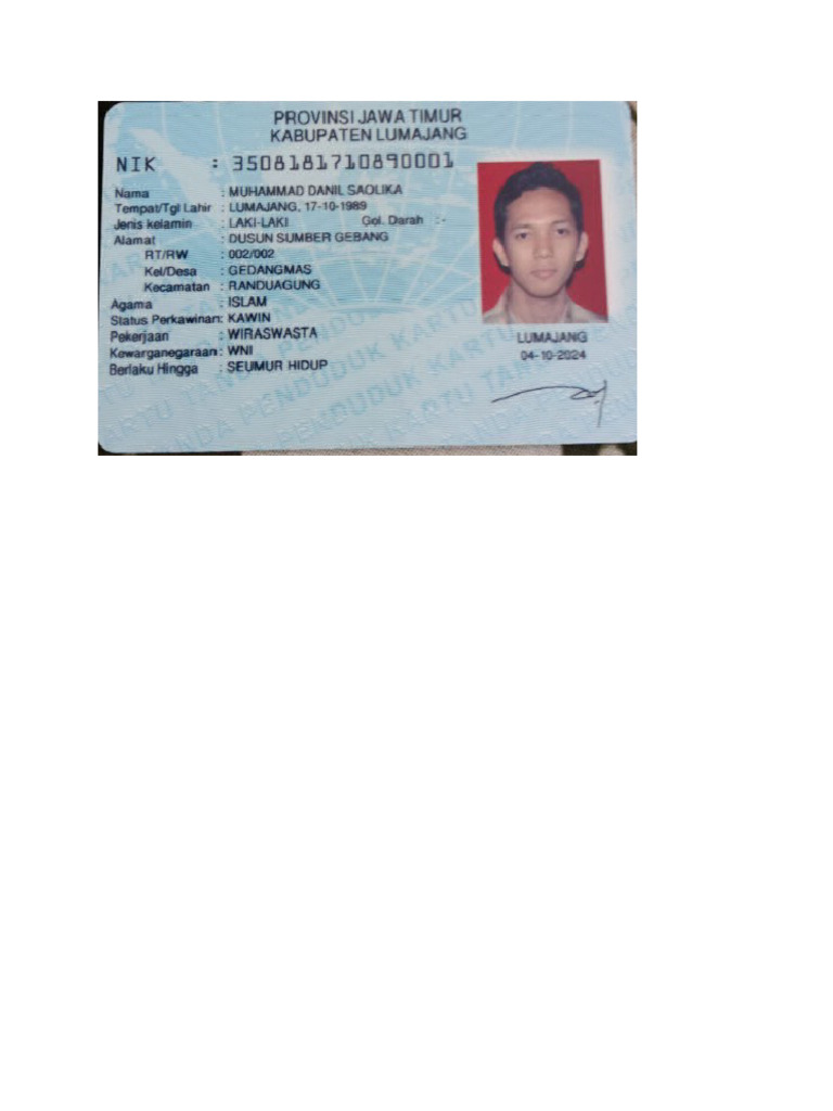 KTP Me New | PDF