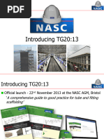 TG20 Scaffolding Operational Guide | PDF | Scaffolding | Manufactured Goods