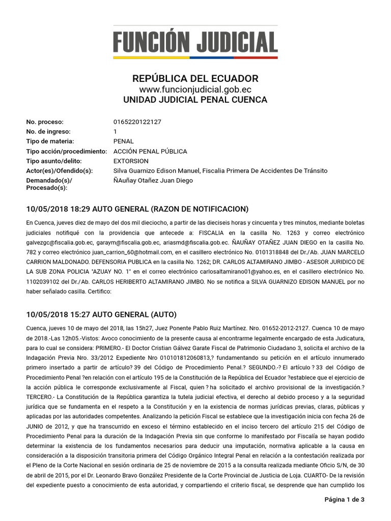 Expel 0165220122127 10489385 06102025 | PDF | Fiscal | Derecho penal