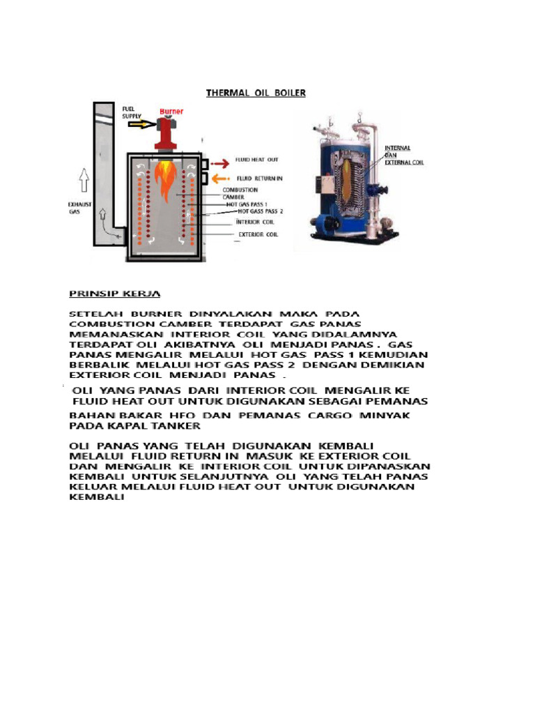 Gambar Thermal Oil Boiler | PDF