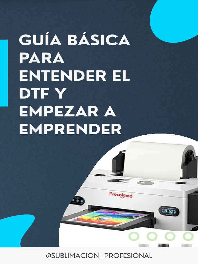 Guia Basica Sobre DTF | PDF