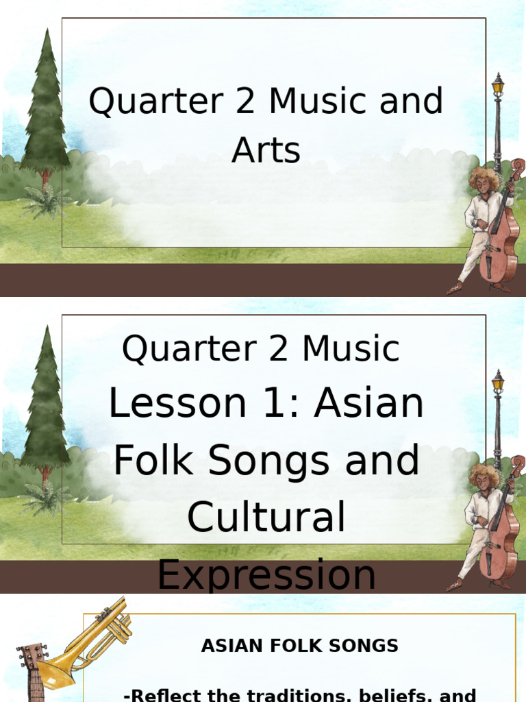 Asian Folk Songs and Puppetry | PDF | Performing Arts