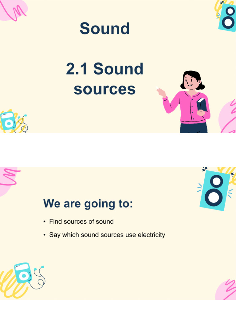 2.1 Sound and Sources | PDF