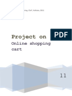 Online Shopping Cart: Documentation