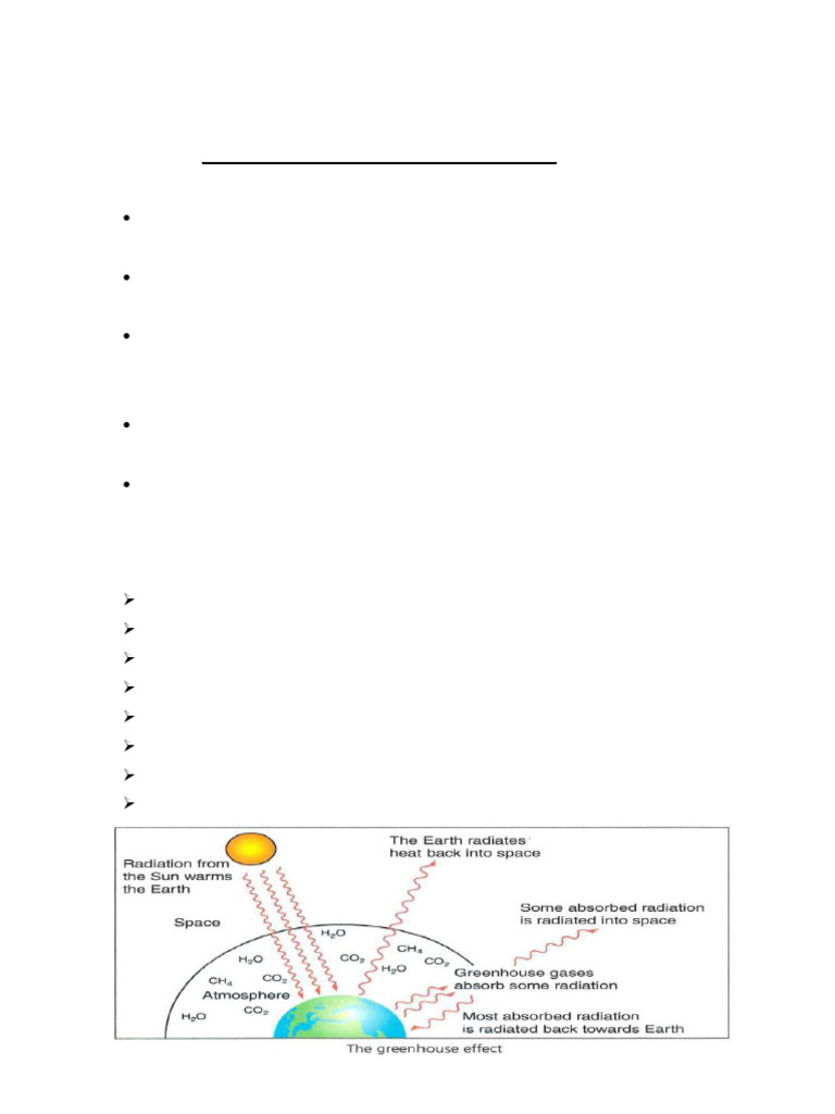 Greenhouse Effect and Climate Change Impact | PDF | Greenhouse Gas ...