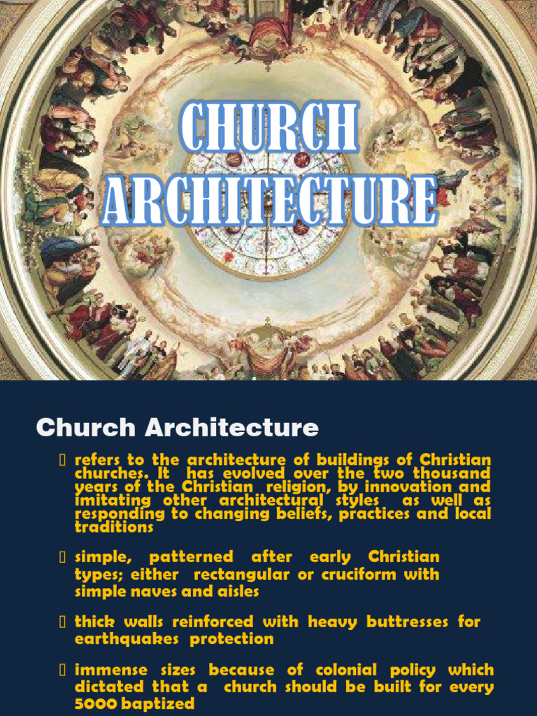Evolution of Church Architecture | PDF | Church (Building) | Aisle
