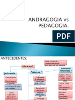 ANDRAGOGIA vs PEDAGOGIA