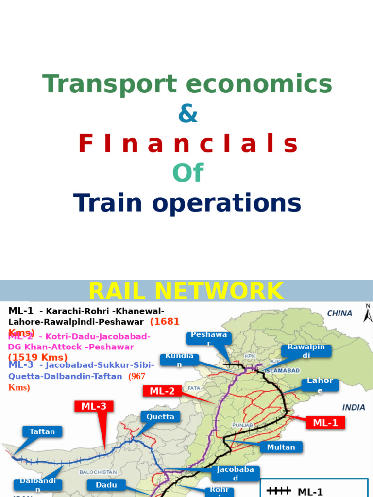 Transport Economic & Financial of Train Operation Mar, 25) | PDF ...