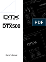 DTX500 Drum Trigger Module Owners Manual