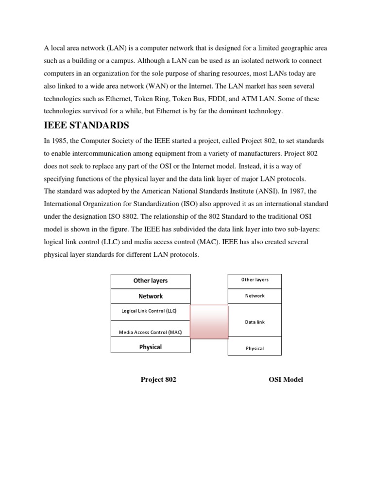 Local Area Network | PDF | Computer Network | Ethernet