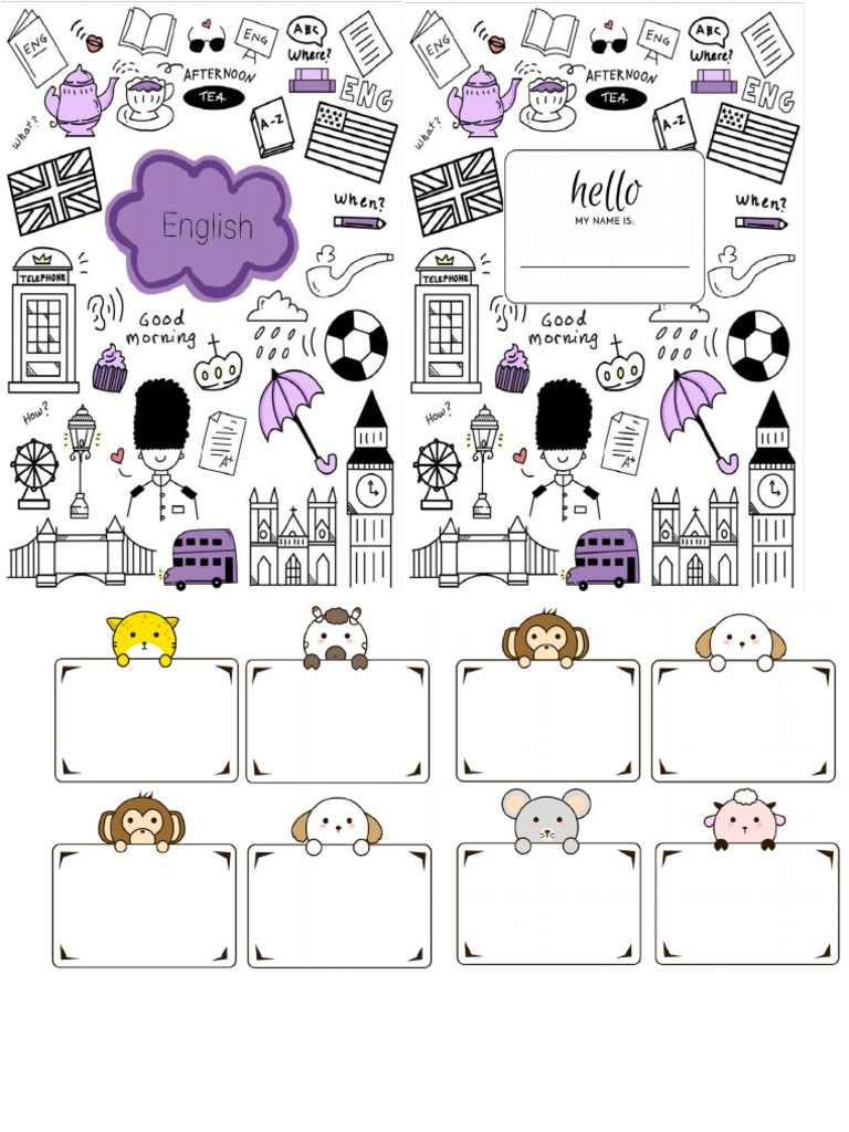 Stickers Book J2a | PDF